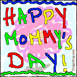 Click to get the codes for this image. Happy Mommys Day, Mothers Day Free Image, Glitter Graphic, Greeting or Meme for Facebook, Twitter or any forum or blog.