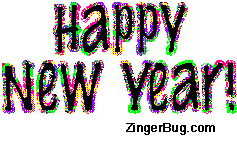 Click to get the codes for this image. Happy New Year Multi Colored Glitter, New Years Day Free Image, Glitter Graphic, Greeting or Meme for Facebook, Twitter or any forum or blog.