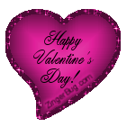 Click to get the codes for this image. Happy Valentines Day Magenta Satin Heart, Valentines Day Free Image, Glitter Graphic, Greeting or Meme for Facebook, Twitter or any forum or blog.