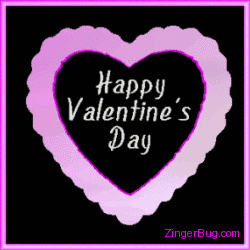 Click to get the codes for this image. Happy Valentines Pink 3d Swinging Heart, Valentines Day Free Image, Glitter Graphic, Greeting or Meme for Facebook, Twitter or any forum or blog.