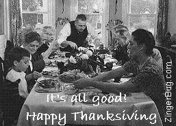 Click to get the codes for this image. Its All Good! Vintage Thanksgiving Photo, Thanksgiving Free Image, Glitter Graphic, Greeting or Meme for Facebook, Twitter or any forum or blog.