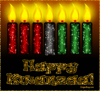 Click to get the codes for this image. Kwanzaa Candles, Kwanzaa Free Image, Glitter Graphic, Greeting or Meme for Facebook, Twitter or any forum or blog.