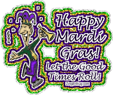 Click to get Mardi Gras comments, GIFs, greetings and glitter graphics.