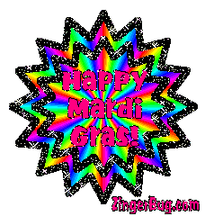 Click to get the codes for this image. Mardi Gras Rainbow Starburst, Mardi Gras Free Image, Glitter Graphic, Greeting or Meme for Facebook, Twitter or any forum or blog.