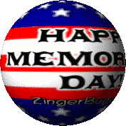 Click to get the codes for this image. Happy Memorial Day Spinning Smiley Face, Memorial Day Free Image, Glitter Graphic, Greeting or Meme for Facebook, Twitter or any forum or blog.