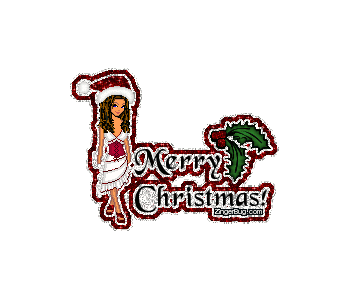 Click to get the codes for this image. Merry Christmas Doll, Christmas Free Image, Glitter Graphic, Greeting or Meme for Facebook, Twitter or any forum or blog.