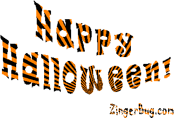 Click to get the codes for this image. Happy Halloween Wagging Text, Halloween Free Image, Glitter Graphic, Greeting or Meme for Facebook, Twitter or any forum or blog.