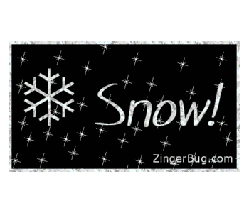 Click to get the codes for this image. Snow Silver Stars with Snowflake, Winter Free Image, Glitter Graphic, Greeting or Meme for Facebook, Twitter or any forum or blog.