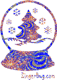 Click to get the codes for this image. Glittered Snow Globe with Christmas Tree & Snowflakes, Winter, Christmas Free Image, Glitter Graphic, Greeting or Meme for Facebook, Twitter or any forum or blog.