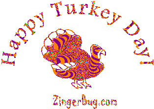 Click to get the codes for this image. Happy Turkey Day Glitter Graphic, Thanksgiving Free Image, Glitter Graphic, Greeting or Meme for Facebook, Twitter or any forum or blog.