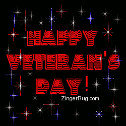 Click to get the codes for this image. Veterans Day Stars, Veterans Day Free Image, Glitter Graphic, Greeting or Meme for Facebook, Twitter or any forum or blog.