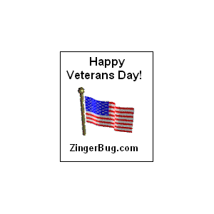 Click to get the codes for this image. Happy Veterans Day Waving flag, Veterans Day Free Image, Glitter Graphic, Greeting or Meme for Facebook, Twitter or any forum or blog.