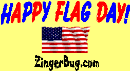 Click to get the codes for this image. Waving flag Happy Flag Day Graphic, Flag Day Free Image, Glitter Graphic, Greeting or Meme for Facebook, Twitter or any forum or blog.