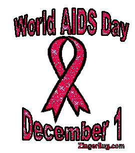 Click to get the codes for this image. World Aids Day December 1 Red Ribbon, World AIDS Day Free Image, Glitter Graphic, Greeting or Meme for Facebook, Twitter or any forum or blog.