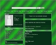 Click to get green MySpace layouts. This layout features green colored diagonal stripes.