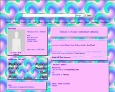Click for pastel colored MySpace layouts. This layout features pastel colored swirls.