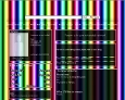 Click to get MySpace layouts with vertical stripes and bars patterns. This layout features rainbow colored vertical bars.