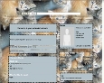 Click to browse MySpace cat and kitten layouts. This layout features a cute litter of tabby kittens.