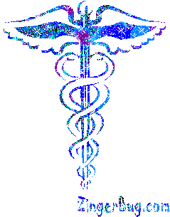 Click to get Glitter graphics of medical and other symbols.